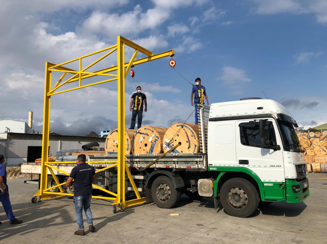 Linhas de Vida, Andaimes e Escadas de Acesso — imagem 3